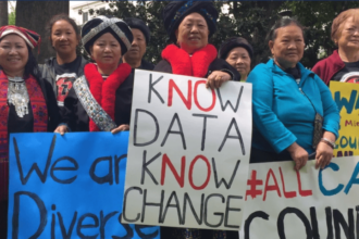 Members of the Asian & Pacific Islander American Health Forum, Asian Health Services, Empowering Pacific Islander Communities, and Southeast Asia Resource Action Center.