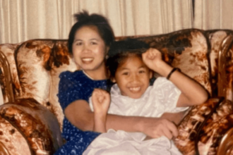 Ai and her mother.