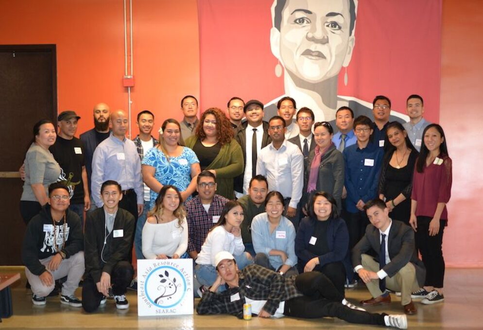 CHARGE Coalition members after presenting the California Asian American and Pacific Islander Youth Report