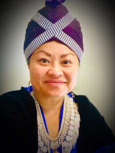 SEARAC board member in traditional Hmong clothes