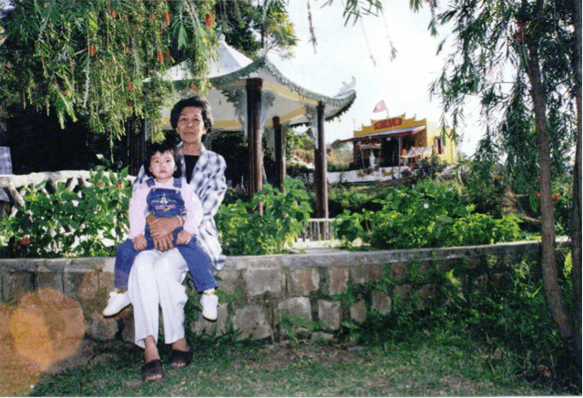 Mandy and Grandma, Vietnam 1998