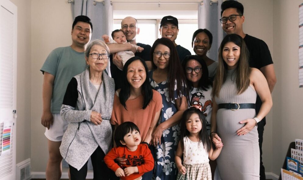 An intergenerational family