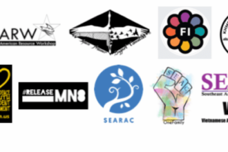 Various logos from AAPI organizations.