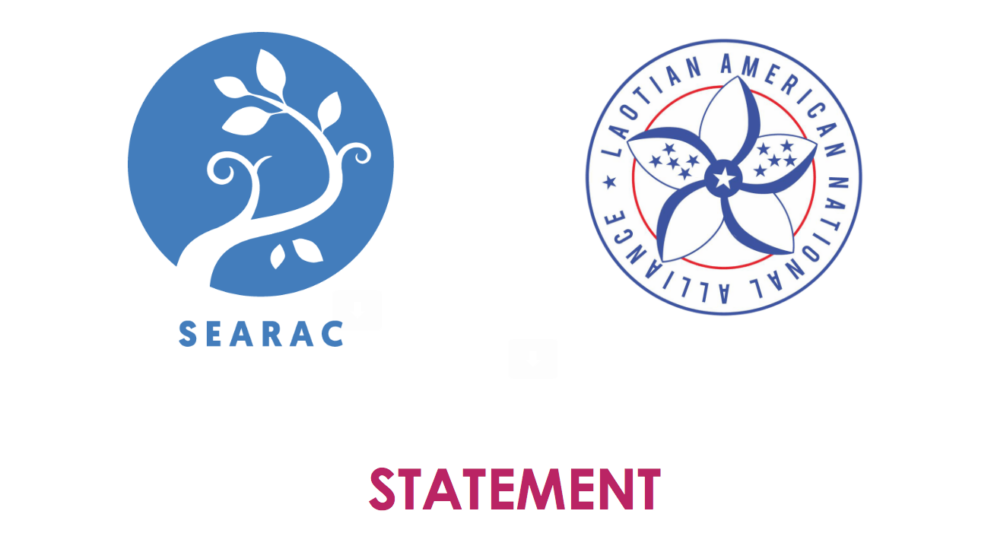 SEARAC's logo and LANA's logo