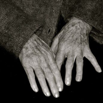 an elder's hands