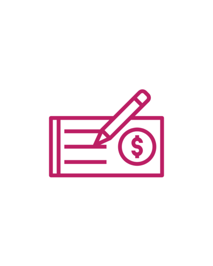 icon with check and pencil
