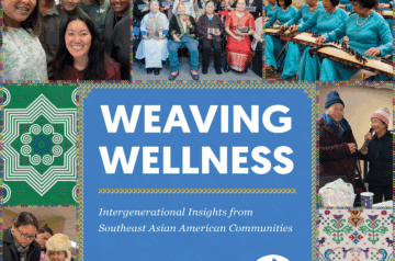 Weaving Wellness report cover with photo collage