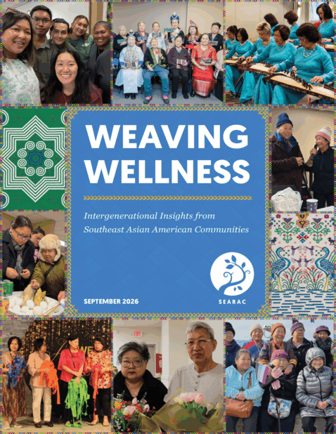 Weaving Wellness report cover with photo collage